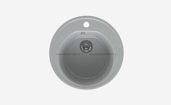 MAXSTONE Мойка глянцевая MS-2 (светло-серая) 505*505*200